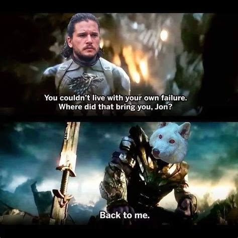 [spoilers] What Ghost Said To Jon When He Returned North