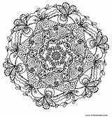 Coloring Pages Adult Flowers sketch template