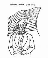 Lincoln Abraham Coloring War Civil Pages Presidents President Sheet Print Drawing Color Clipart Sheets Activity Printable American Kids Cartoon Presidential sketch template