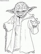 Yoda Wars Maestro Colorear Meister Ausmalbild Malvorlage Genial Malvorlagan sketch template