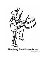 Marching Band Coloring Pages Printable sketch template