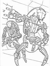 Wars Coloring Pages Battlefront Star sketch template