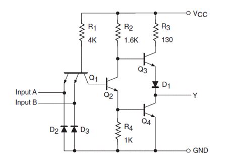Transistor Transistor Logic Or Ttl Lekule Blog