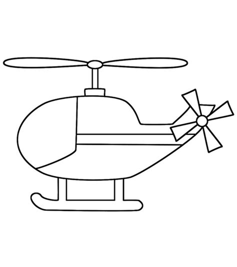 helicopter coloring pages  printable  kids