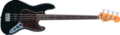 Fender 60s Jazz Bass Rosewood Fingerboard Black 4 Ply