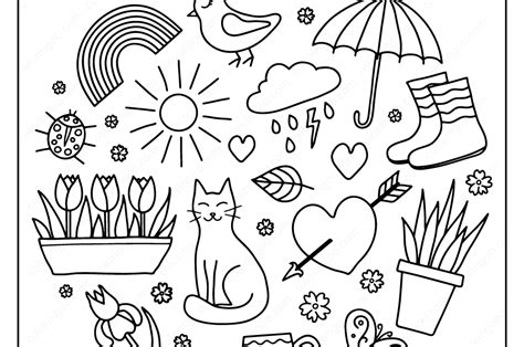 printable spring coloring pages  search