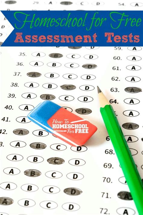 pin  homeschool student assessment evaluation testing