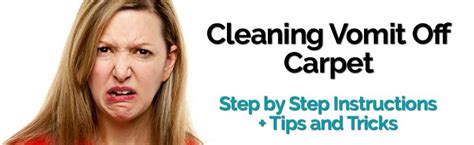 diy removing puke stains  carpet step  step instructions
