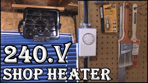 install   shop heater thermostat part  youtube
