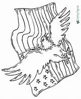 Coloring Eagle Flag Pages American Patriotic July Printable 4th Usa Bald Drawing Kids Drawings America Clip Print Raisingourkids Color Pencil sketch template