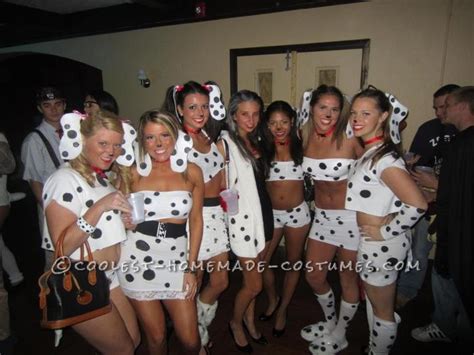 Cutest 101 Dalmations And Cruella De Vil Girls Group Costume