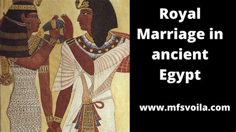 royal marriage in ancient egypt