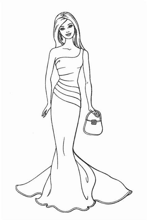 barbie ballerina colouring pages page  coloring home
