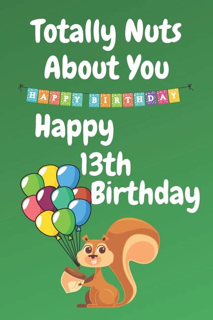 totally nuts   happy  birthday birthday card  years