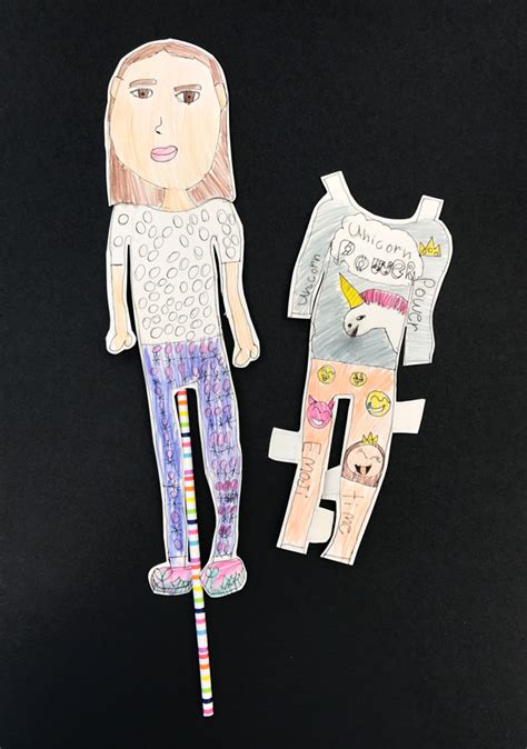 paper characters kids art classes camps parties  small
