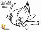 Pokemon Coloring Celebi Pages Legendary Print Drawing Slugma Mythical Dynamic Colorine Lugia Clip Ho Popular Oh Library Clipart Coloringhome Clipartmag sketch template