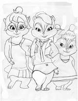 Coloring Chipettes Pages Printable Kids Chipmunks Alvin Cartoon Bestcoloringpagesforkids Sheets Jeanette Colouring Brittany Visit Choose Board sketch template