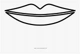 Lips Coloring Shopkins Kissing Pages Clipart Clipartkey sketch template