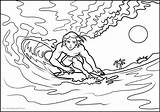 Coloring Surfen Surfe Ausmalbild Dibujos Coloringpages24 Letzte Varityskuvia Drucken Pokoloruj sketch template