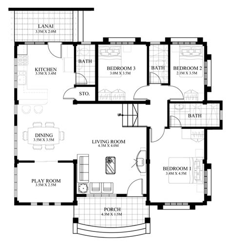 single floor house plans