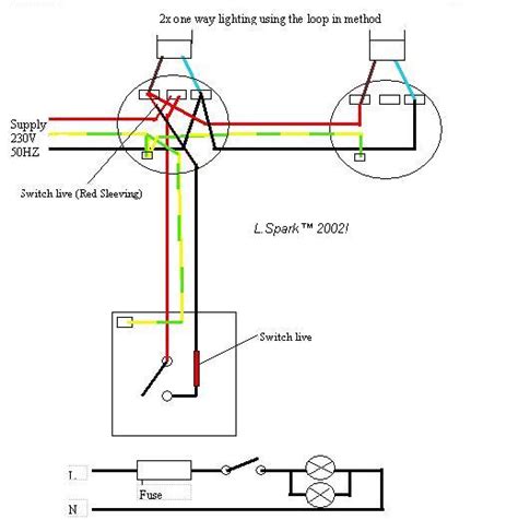 wire  lights  switch diagram uk homeminimalisitecom