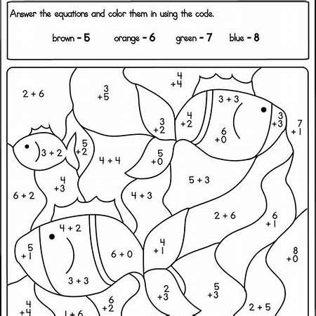 pin  margo peterson    kids addition coloring worksheet