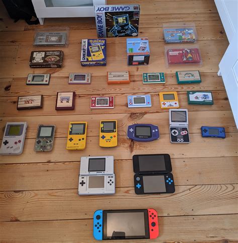 nintendo handheld collection  year update  lost ds lite rgamecollecting