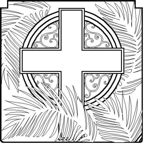 catholic icing holy week coloring pages  printables