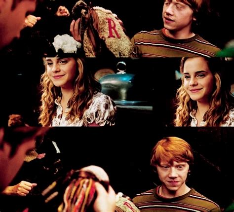 ron and hermione harry potter fan art 17280022 fanpop