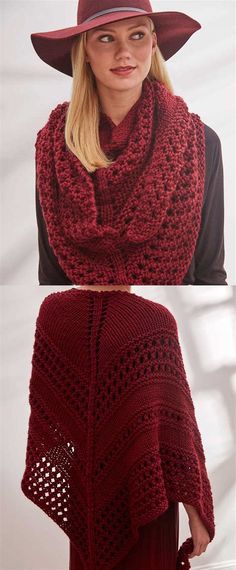 easy   triangle shawl knitting pattern knitting bee