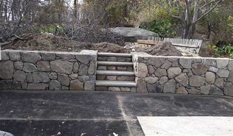 Retaining Wall And Stone Wall Construction In Gloucester Ma