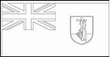 Montserrat Falkland Cayman Flagsweb sketch template