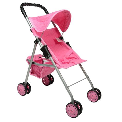 doll stroller  kids pink quilted pink quilted walmartcom