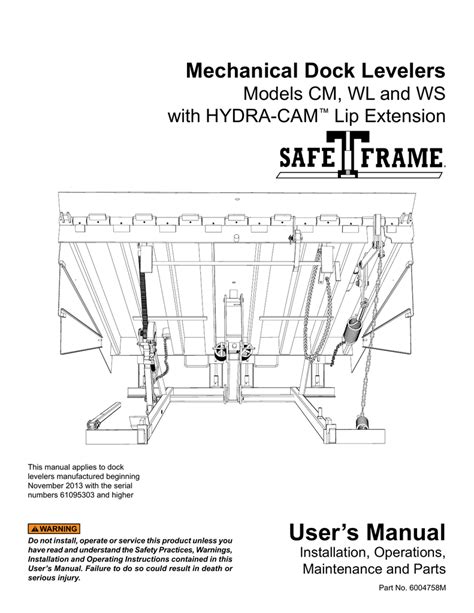 serco dock leveler parts diagram wiring diagram