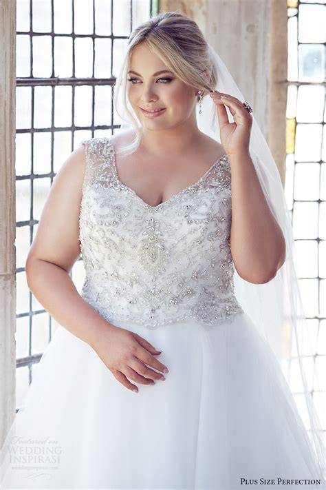 plus size perfection wedding dresses — “it s a love story” campaign
