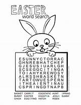 Easter Word Search Printable Words Color Backwards Diagonally Across Straight Found Down Will sketch template