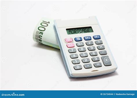 mortgage calculator stock photo image  greece check