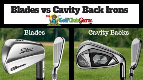 cavity   blade irons whats  difference golf club guru