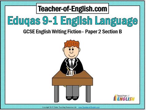 eduqas gcse english exam paper  section  exam prep teaching resources