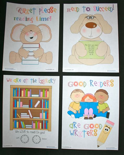 reading posters classroom freebies