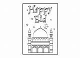 Eid Coloring Adha Al Pages Cards Islam Card Kids Greeting Crafts Colouring Children Template Familyholiday Templates Activities Holiday Sheets Color sketch template
