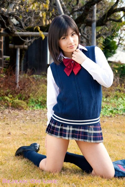 bejean   mai koide permanent bachelor fc   school girl outfit girl