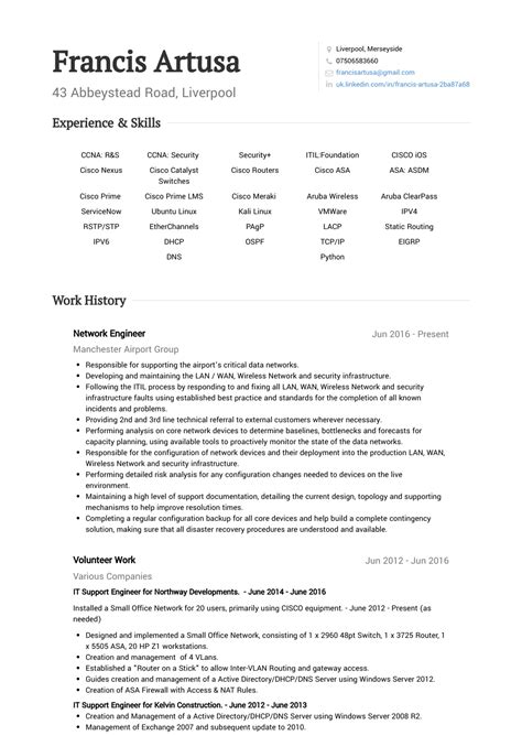 volunteer work resume samples templates visualcv