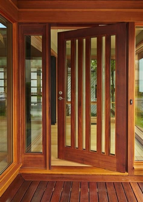 cool front door designs  houses page