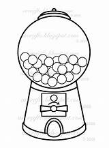 Gumball Gum Chewing Clipartbest Webstockreview Silkscreen Neocoloring sketch template