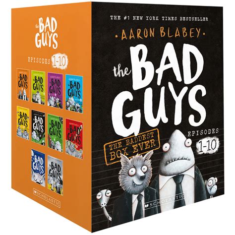bad guys  baddest  episode   book box set costco australia