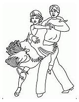 Dance Coloring Pages Thumbs sketch template