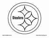 Steelers Coloring Pittsburgh Logo Pages Football Nfl Printable Sports Color Teams Log Team Getcolorings Preschool Comments Print Colori sketch template