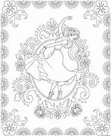Elena Avalor Coloring Pages Colouring Color Printable Dance Year Old Kids Princess Disney Fun Search Comments Print Getcolorings Choose Board sketch template