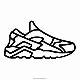 Sneaker Huarache Zapatilla Deporte Clipartmag Ultracoloringpages sketch template